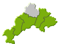 Situation du canton Périgord Nontronnais
